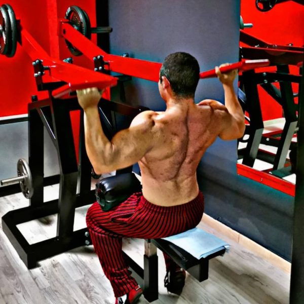 Lateral Front Lat Pulldown Machine