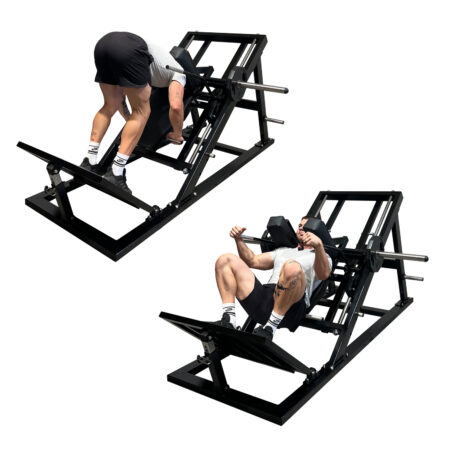 Hack-Squat-Machine-with-adjustable-foot-platform