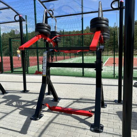 OG609 Outdoor Multifunctional Training Machine for Squats and Shoulder Press