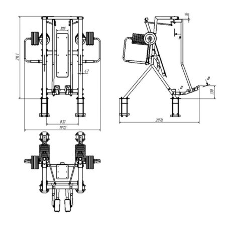 Outdoor-Standing-Adductor-Machine